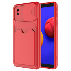 Galaxy A01 Core Case ​Zore Kartix Cover Red