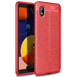 Galaxy A01 Core Case Zore Niss Silicon Cover Red