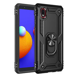 Galaxy A01 Core Case Zore Vega Cover Black