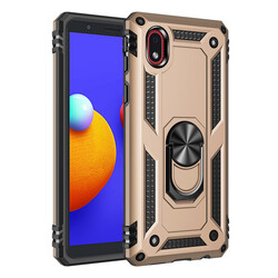 Galaxy A01 Core Case Zore Vega Cover Gold