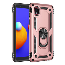 Galaxy A01 Core Case Zore Vega Cover Rose Gold