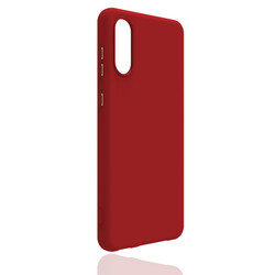 Galaxy A02 Case Zore Biye Silicon Red