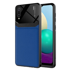 Galaxy A02 Case ​Zore Emiks Cover Navy blue