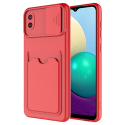 Galaxy A02 Case ​Zore Kartix Cover Red
