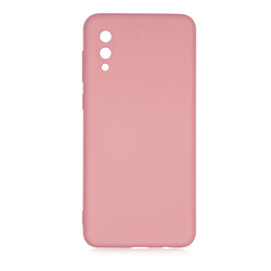 Galaxy A02 Case Zore Mara Lansman Cover Light Pink