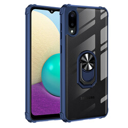 Galaxy A02 Case Zore Mola Cover Navy blue