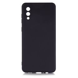 Galaxy A02 Case Zore Premier Silicon Cover Black