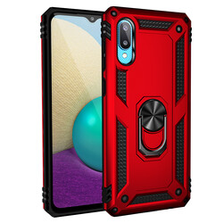 Galaxy A02 Case Zore Vega Cover Red