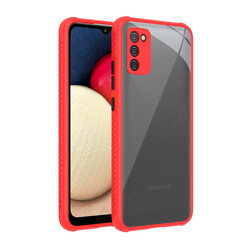 Galaxy A02S Case ​​Zore Kaff Cover Red