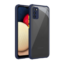 Galaxy A02S Case ​​Zore Kaff Cover Navy blue