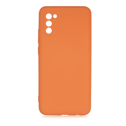 Galaxy A02S Case Zore Mara Lansman Cover Orange
