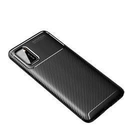 Galaxy A02S Case Zore Negro Silicon Cover Black