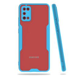 Galaxy A02S Case Zore Parfe Cover Blue