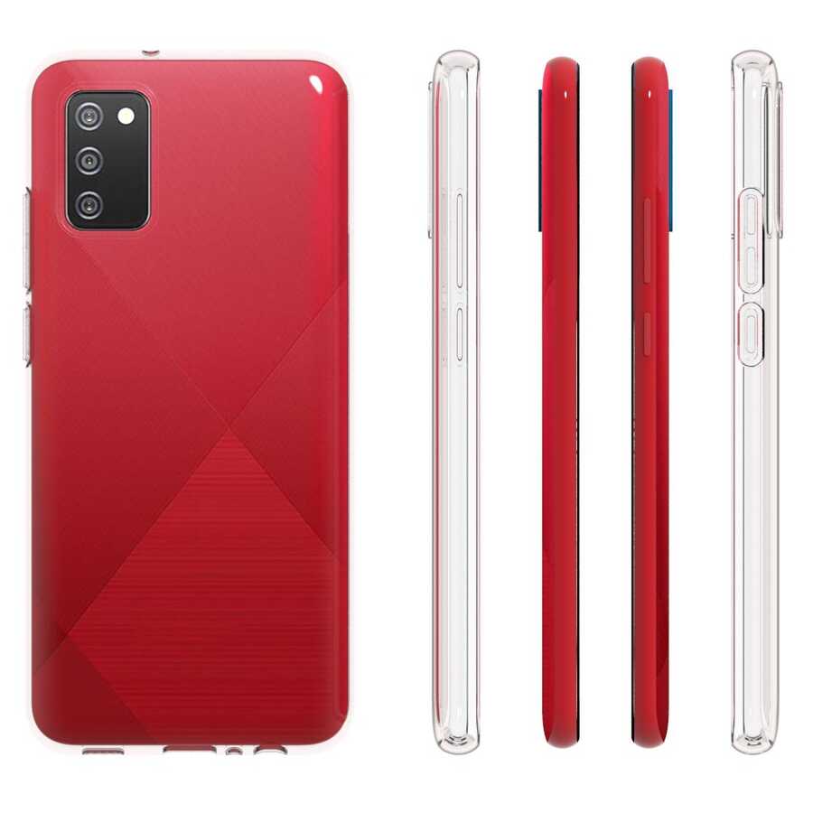 Galaxy A02S Kılıf Zore Süper Silikon Kapak - 7