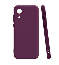 Galaxy A03 Core Case Zore Biye Silicon Purple
