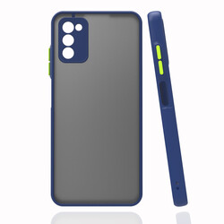 Galaxy A03S Case Zore Hux Cover Navy blue