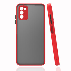 Galaxy A03S Case Zore Hux Cover Red