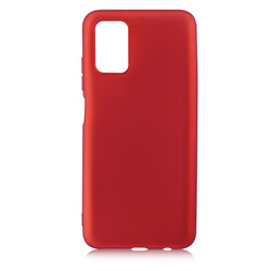Galaxy A03S Case Zore Premier Silicon Cover Red
