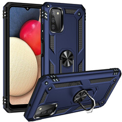 Galaxy A03S Case Zore Vega Cover Blue