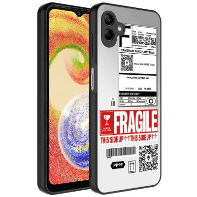 Galaxy A04 Case Mirror Patterned Camera Protected Glossy Zore Mirror Cover Fragile