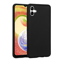 Galaxy A04 Case Zore Premier Silicon Cover Black