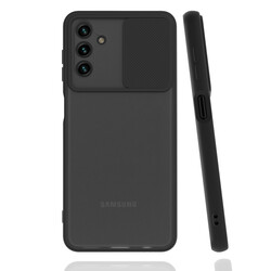 Galaxy A04S Case Zore Lensi Cover Black