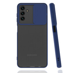 Galaxy A04S Case Zore Lensi Cover Navy blue