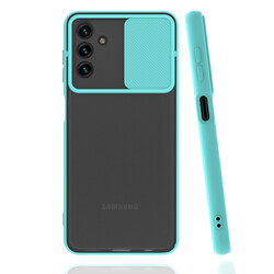 Galaxy A04S Case Zore Lensi Cover Turquoise