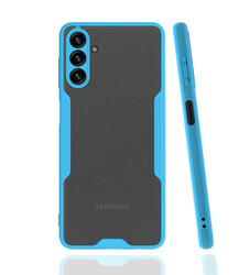 Galaxy A04S Case Zore Parfe Cover Blue