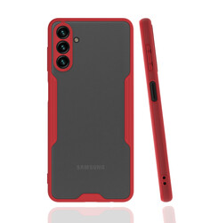 Galaxy A04S Case Zore Parfe Cover Red