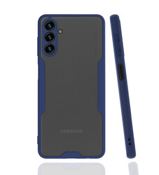 Galaxy A04S Case Zore Parfe Cover Navy blue