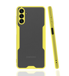 Galaxy A04S Case Zore Parfe Cover Yellow