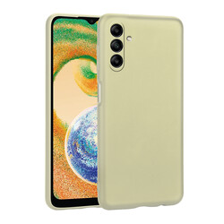 Galaxy A04S Case Zore Premier Silicon Cover Gold
