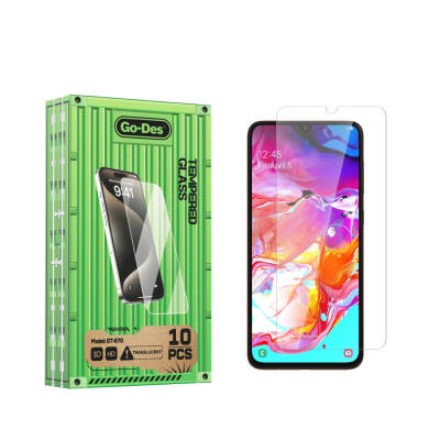 Galaxy A04S Go Des Fingerprint Free 9H Oleophobic Bom Glass Screen Protector 10 Pack Colorless