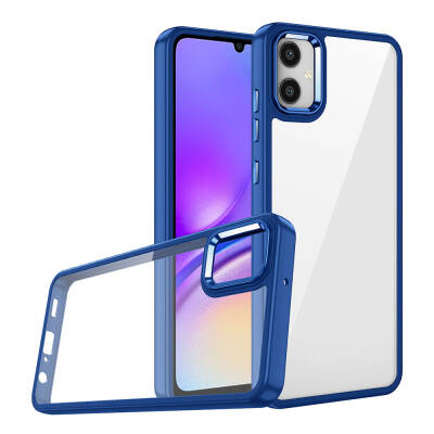 Galaxy A05 Case Zore Flora Cover Blue