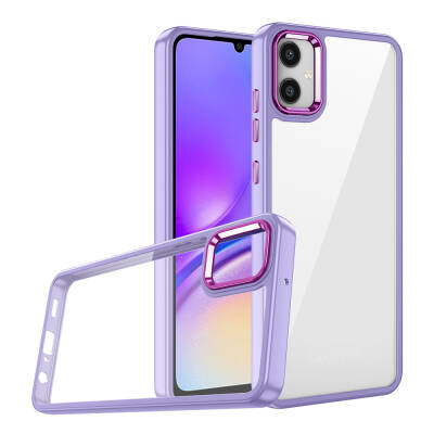 Galaxy A05 Case Zore Flora Cover Lila