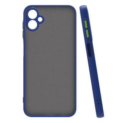 Galaxy A05 Case Zore Hux Cover Navy blue