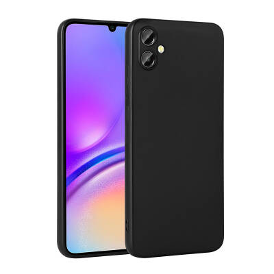 Galaxy A05 Case Zore Premier Silicone Cover Black