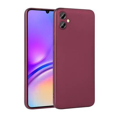 Galaxy A05 Case Zore Premier Silicone Cover Plum