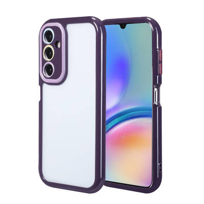 Galaxy A05S Case Camera Protected Colored Edge and Frame Design Zore Vitamin Cover Derin Mor