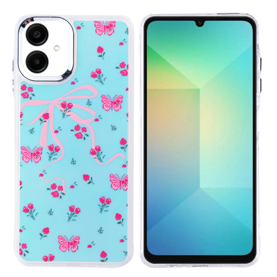 Galaxy A06 Case Airbag Design Zore Hadra Cover Kelebek