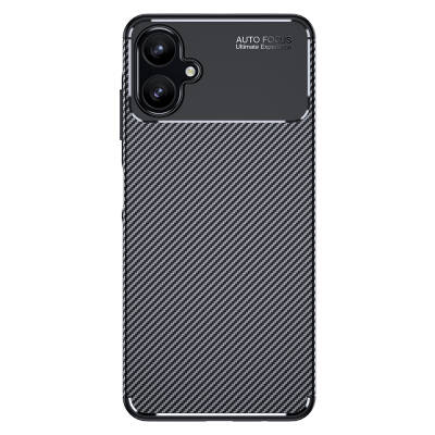 Galaxy A06 Case Zore Negro Silicone Cover Black