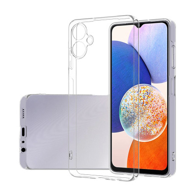 Galaxy A06 Case Zore Super Silicone Cover Şeffaf