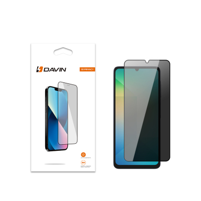 Galaxy A06 Davin 5D Privacy Glass Screen Protector Black