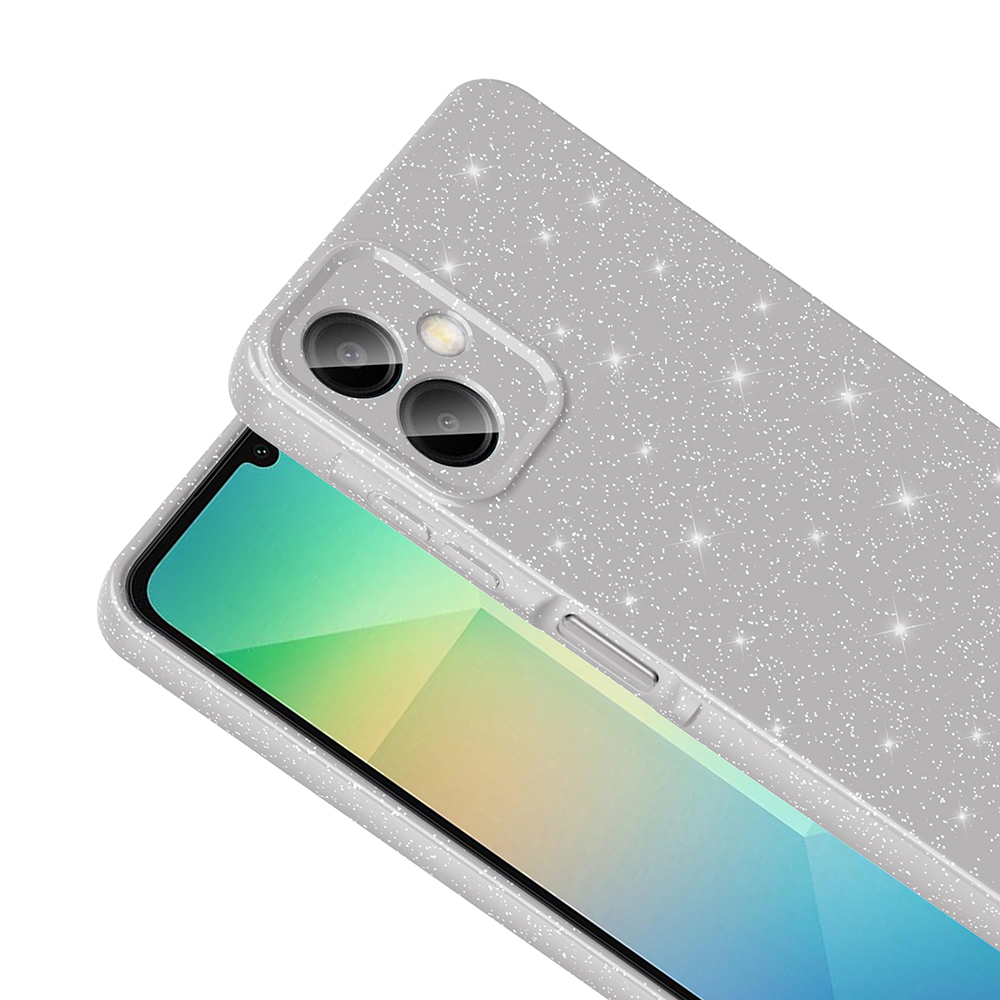 Galaxy A06 Kılıf Kamera Korumalı Simli Lüks Zore Koton Kapak - 7