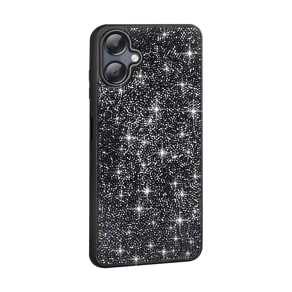 Galaxy A06 Kılıf Parlak Taşlı Tasarım Zore Pırlanta Kapak - 7