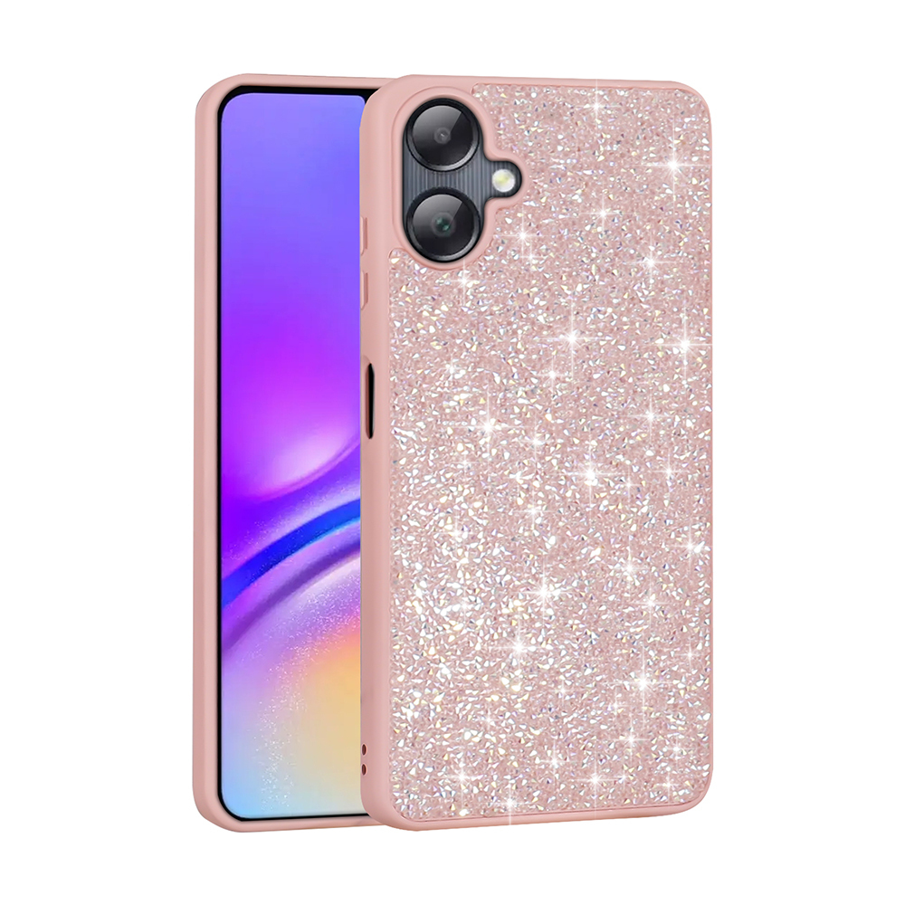 Galaxy A06 Kılıf Parlak Taşlı Tasarım Zore Pırlanta Kapak - 6