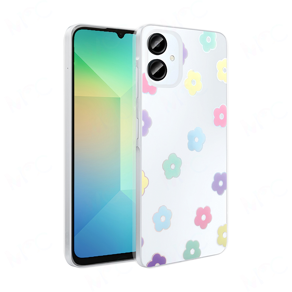 Galaxy A06 Kılıf Şeffaf Figürlü Zore Folk Sert Kapak - 4