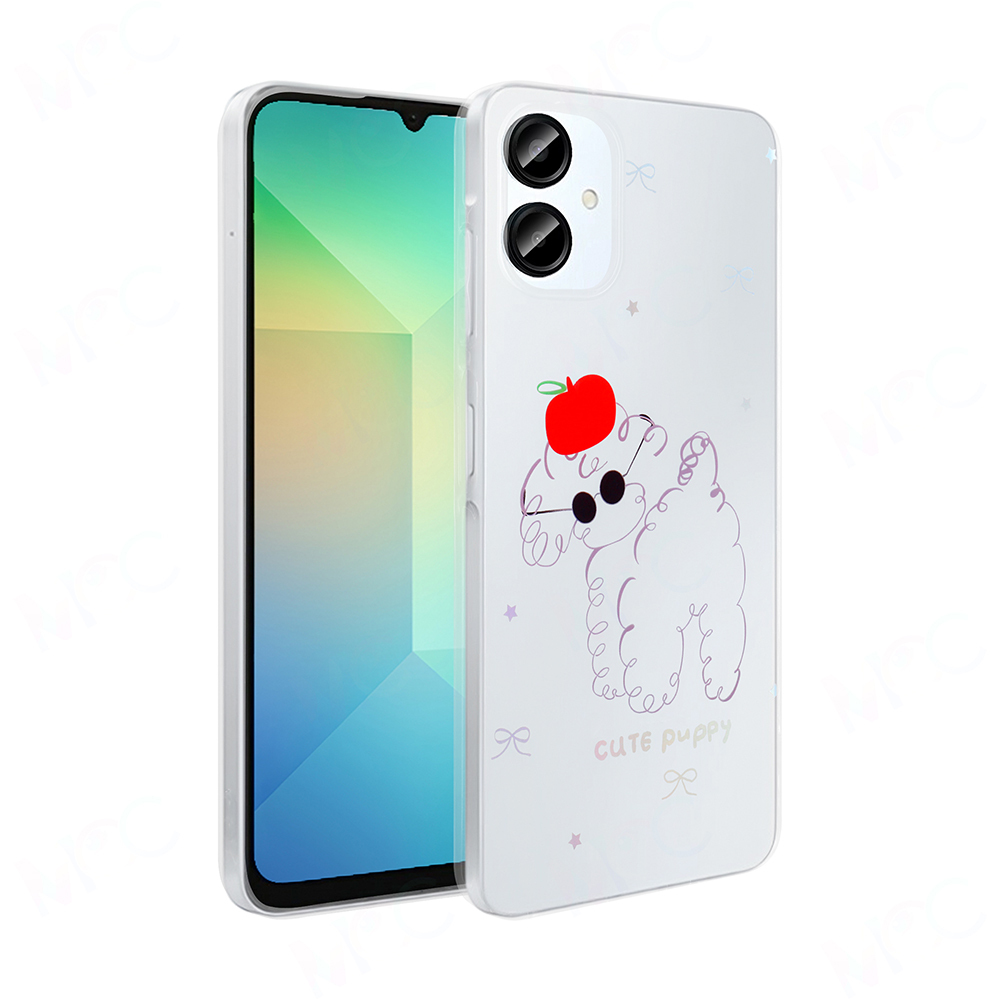 Galaxy A06 Kılıf Şeffaf Figürlü Zore Folk Sert Kapak - 2