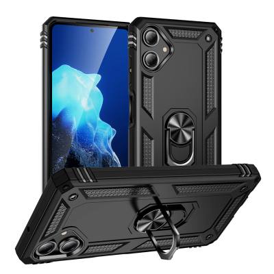 Galaxy A06 Kılıf Zore Vega Kapak Siyah